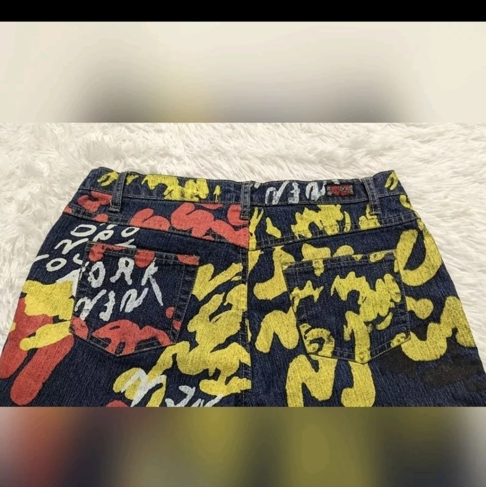 Nesso Jeans Flare graffiti Jeans Size 9